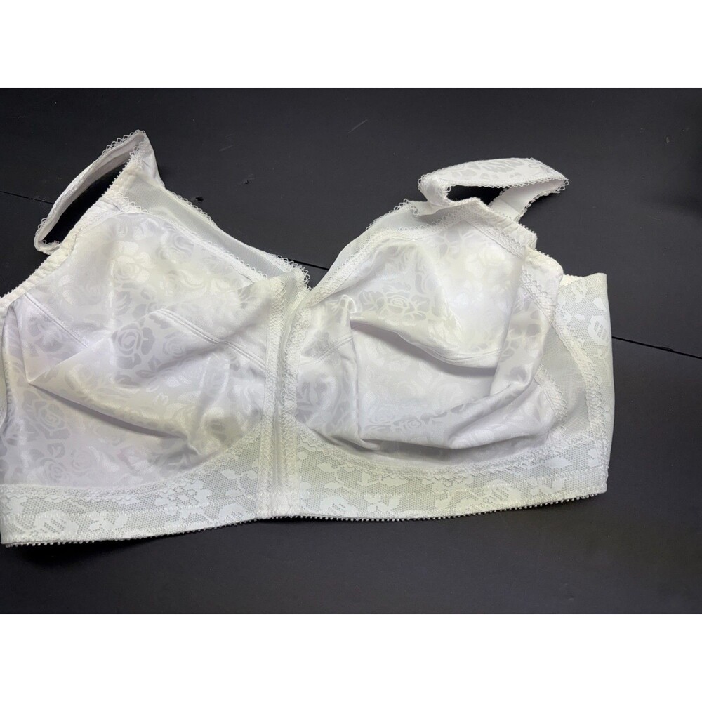 Playtex 18 Hour Ultimate Shoulder Comfort Wireless Bra size 42G White #4693